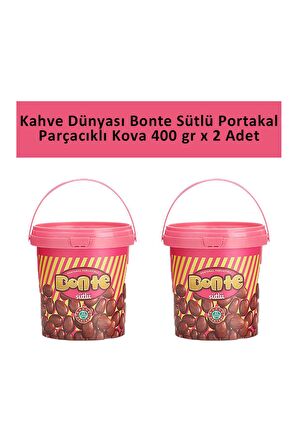 Kahve Dünyası BONTE Portakal Parçacık Kova 400 GR x 2 Adet