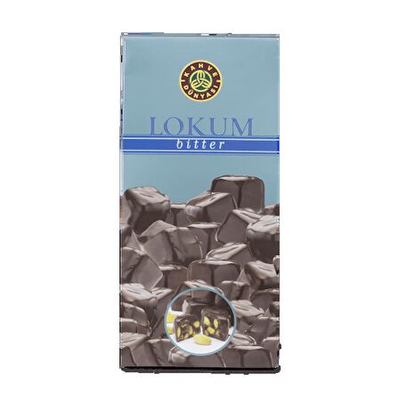 Bitter Çikolata Kaplı Lokum 250g