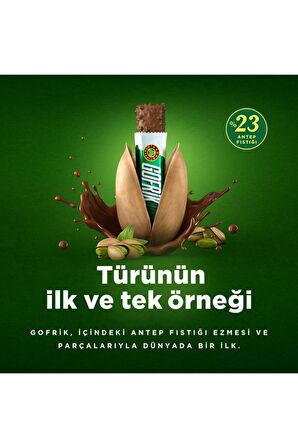 Kahve Dünyası Mini Gofrik Antep Fıstıklı Poşet Çikolata 125 gr