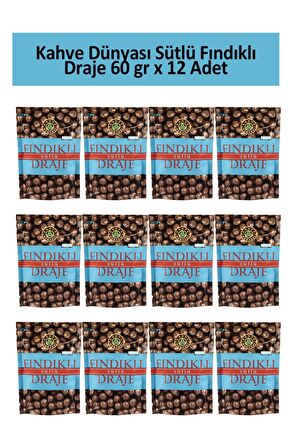 Kahve Dünyası FINDIK DRAJE 60 GR x 12 Adet