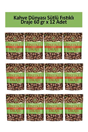 Kahve Dünyası ANTEP FISTIK DRAJE 60 GR x 12 Adet