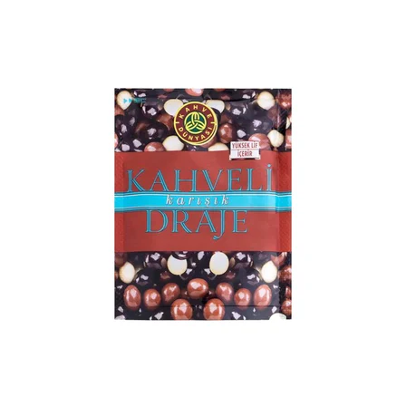 Kahve Dünyası Draje 60 gr Kahve-Fıstık-Fındıklı 6 li Karma Paket