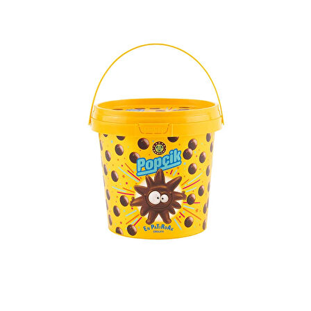 Popçik Patırdak Çikolata 250g Kova