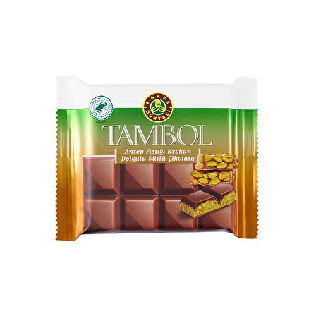 Tambol Sütlü Fıstık Krokanlı 100 gr