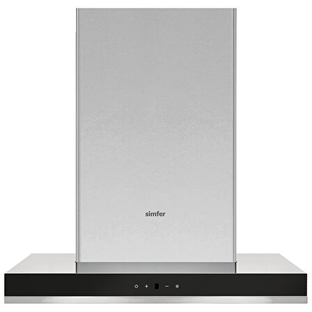 Simfer 9610 Gri Ada Tipi Davlumbaz