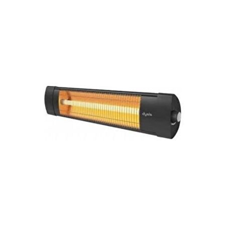 Dysis Dysis Thermal Htr-7409 2300 W Termostatlı Dış Mekan Elektrikli Duvar Tipi Infrared Isıtıcı 23 m2
