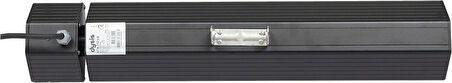 Dysis DH-7452 Art Plus Karbon Serisi IP65 Suya-Toza Dayanıklı 2300 W Siyah Dış Mekan Isıtıcı