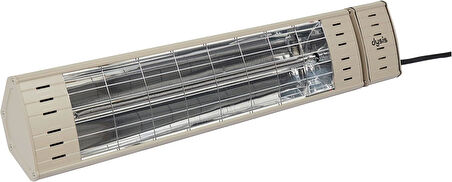 Dysis DH-7486 Art Plus Karbon Serisi IP65 Suya-Toza Dayanıklı 2300 W Bej Dış Mekan Isıtıcı