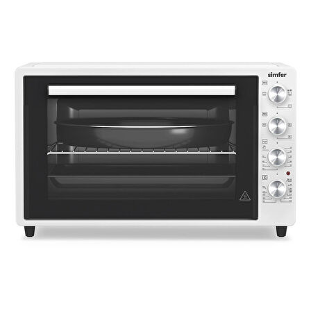 7032 Beyaz 70 LT Turbo Fan Mini/Midi Fırın - 4 Fonksiyon, Yoğurt Yapma & Buz Çözme Özellikli