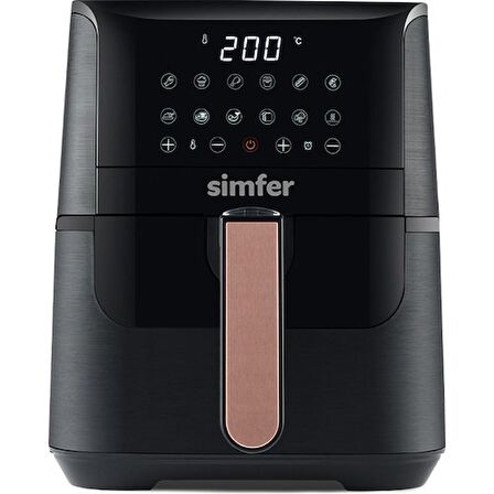 Simfer SK-6701 Air Fry Smart Siyah 4L Dijital