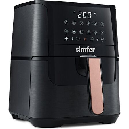 Simfer SK-6701 Air Fry Smart Siyah 4L Dijital