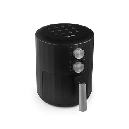 Simfer SK-6705 5.5Litre Airfry Silent Pro Mekanik Siyah
