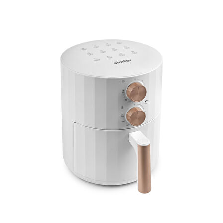 Simfer SK-6706 Air Fry Silent Pro Beyaz 5,5L Mekanik