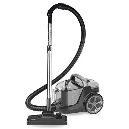 Toz Torbasız Yatay Süpürge Clean Power S4 Silver/Gri SK-6300