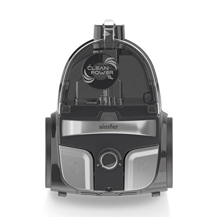 Toz Torbasız Yatay Süpürge Clean Power S4 Silver/Gri SK-6300