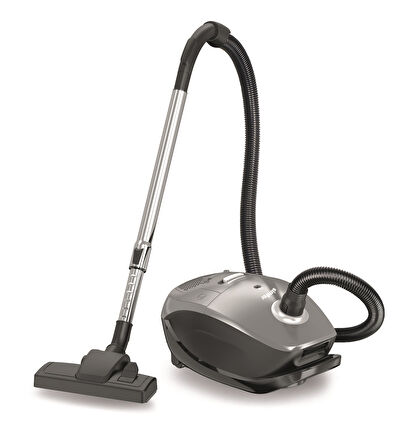 Simfer Toz Torbalı Yatay Süpürge Gümüş Gri SK-6310