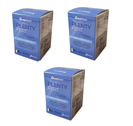 Plentyfert For Man 90 Tablet 3 ADET