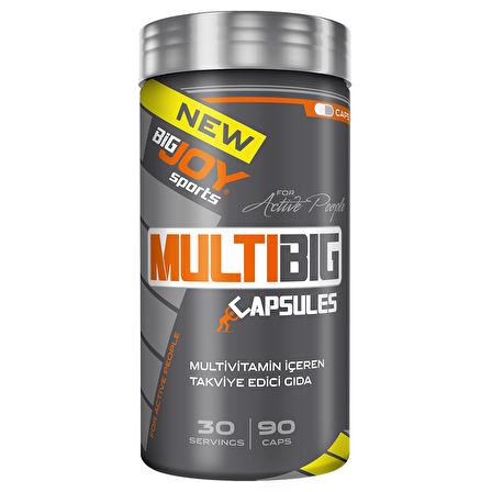 Bigjoy Kompleks Vitamin Multibig Multivitamin Mineral 90 Kapsül