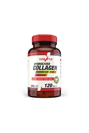 Collagen 120 Tablet Glutatyon Hyaluronic Acid Vitamin C