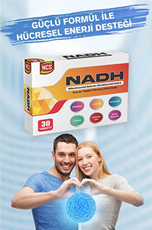 Nadh Safran Koenzim Q10 Glutatyon Teanin L-Arjinin Resveratrol 30 Tablet L-Sitrulin D-Riboz