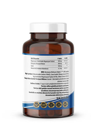 Ncs Magnezyum Sitrat 4 Lü Form 60 Tablet