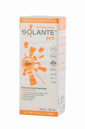 SOLANTE Gold Sun Care Cream SPF50+ 150 ml