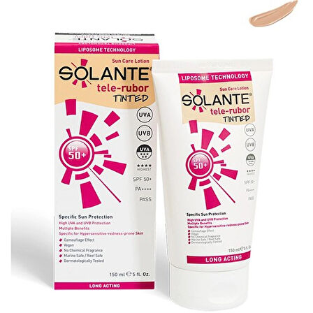 Solante Tele-Rubor Tinted Losyon SPF50+ 50 ml