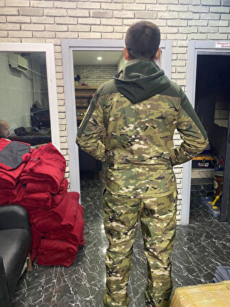 KAMUFLAJ MONT TAKIM- ALT ÜST TAKIM