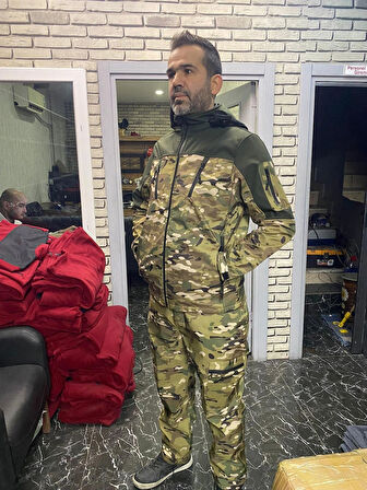 KAMUFLAJ MONT TAKIM- ALT ÜST TAKIM