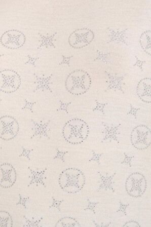 Kristal Taş Hotfix Işlemeli Italyan Yün Bluz