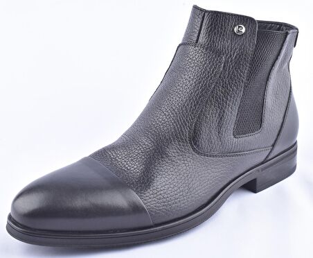 11925251 PİERRE CARDİN DERİ BOT/SİYAH/44