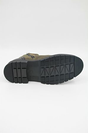 Pierre Cardin Erkek Casual Bot 77650 - Haki Nubuk