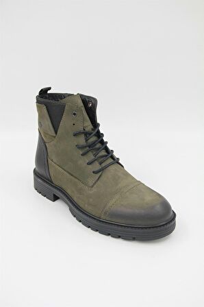 Pierre Cardin Erkek Casual Bot 77650 - Haki Nubuk