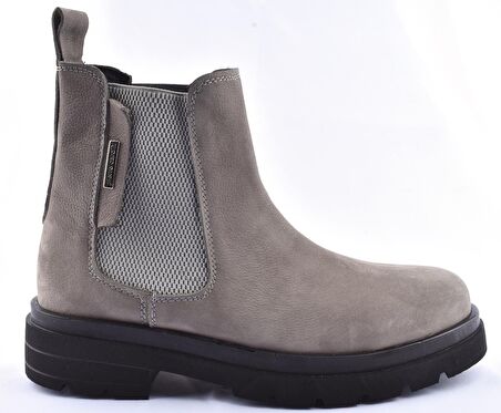 13623 EVA DERİ BOT /GRİ/44