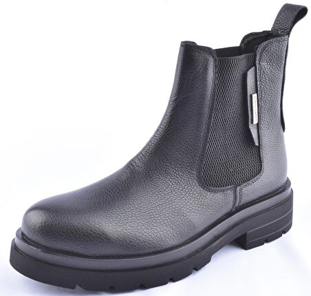 13623 EVA DERİ BOT /SİYAH/44