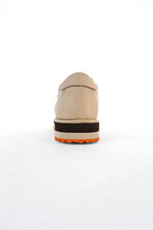 Erkek Pc-80700 Kalın Tabanlı Sneakers - Bej | 41