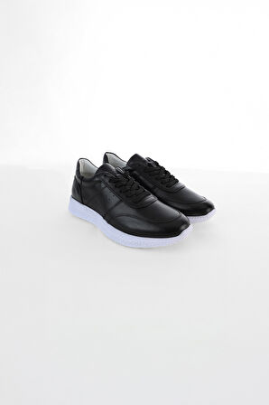 Erkek Pc-779048 Kontrast Tabanlı Casual Sneakers - Siyah | 41