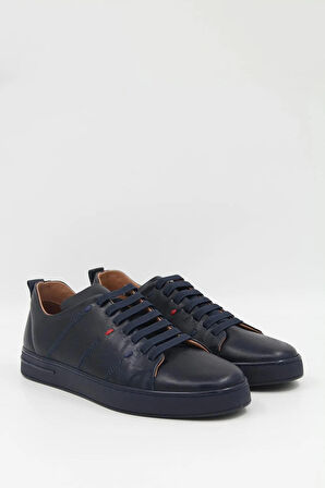 Pierre Cardin Erkek Hakiki Deri Casual Ayakkabı 6123116 Lacivert