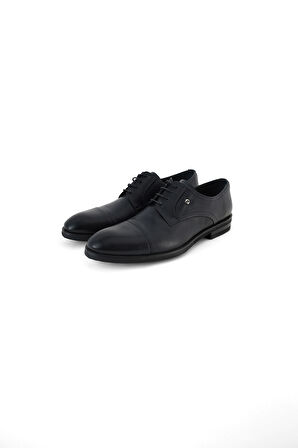 Erkek Burun Bantlı Klasik Ayakkabı - Siyah | 44