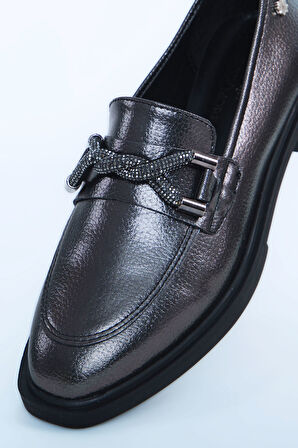 Kadın Klasik Ayakkabı Z24210-Vizon Rugan | 37