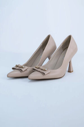 Kadın Topuklu Ayakkabı Z711513-Bej | 39