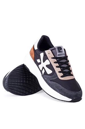 PC-92889 Erkek Sneaker Spor Ayakkabı-Gri