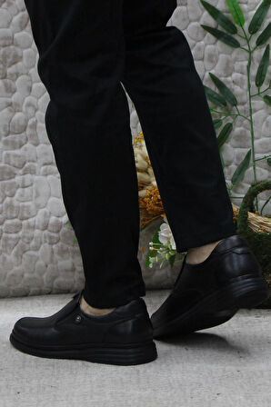 Pierre Cardin 14602 Erkek Comfort Ayakkabı - Siyah