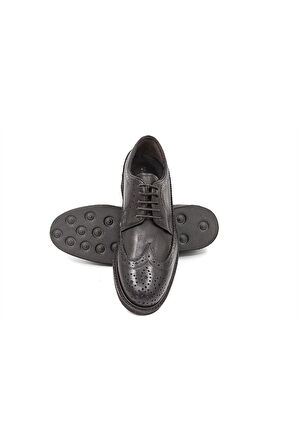 Danacı Eva 906 Erkek Klasik Ayakkabı - Koyu Kahverengi