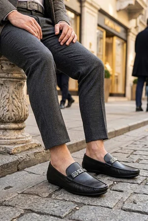 Pierre Cardin 90237 Rahat Esnek Hakiki Deri Erkek Loafer Ayakkabı