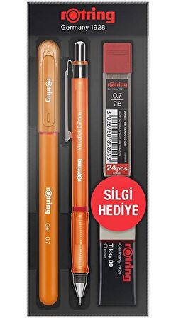 Rotring Visuclick+Jel Okul Seti 0.5 Mm Turuncu / Rotring