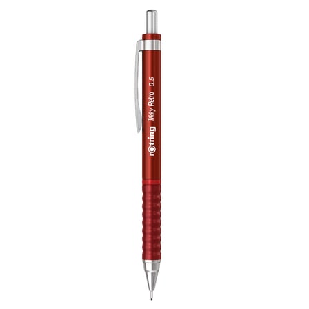 Rotring Tikky Retro 0.5 Silgi Hediyeli Kırmızı Ro-Rk05-Kırmızı
