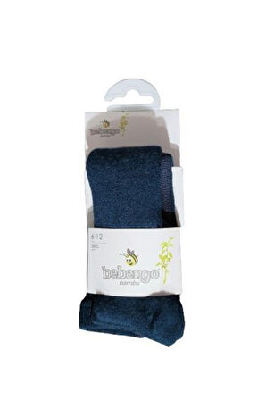 Erkek Bebek Lacivert Bambu Külotlu Çorap 9578