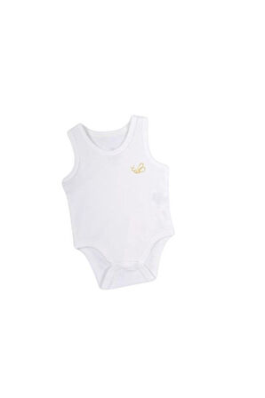 Basic Arılı Atlet Body 4011 Beyaz