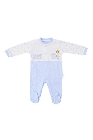 Kız Bebek Gri Jungle Patikli Tulum 3015